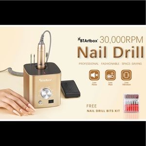 BTArtbox Fashionalbe & Space-saving Design Nail Drill